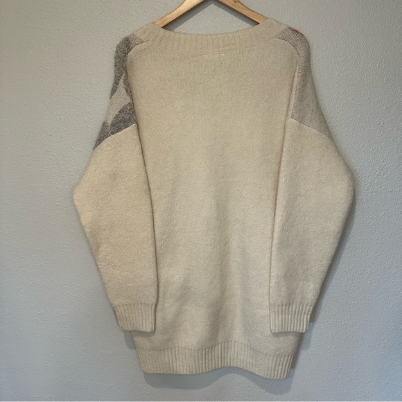 BiBi Women's Multicolor Patterned Long Cardigan Sweater - Picture 9 of 10